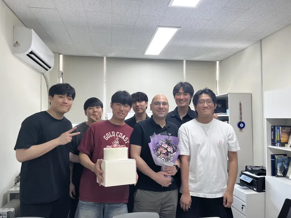 The lab celebrating Teachers' Day